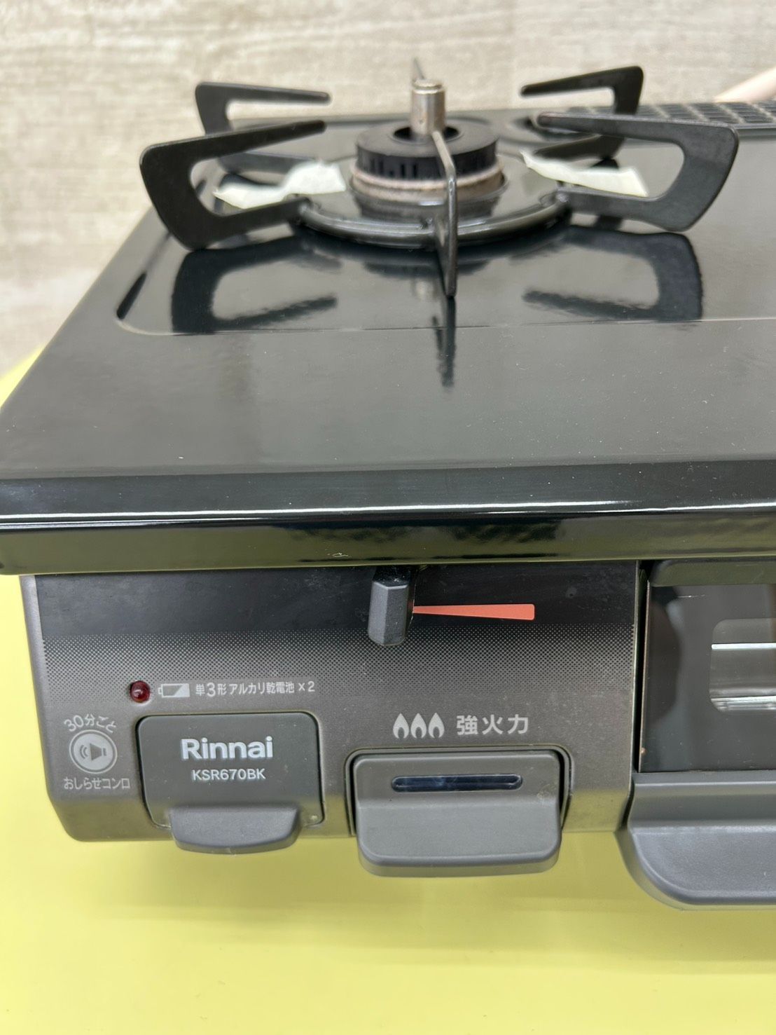 リユースのサカイ高崎店 Rinnai ガステーブル 24年製 都市ガス RT67JH 