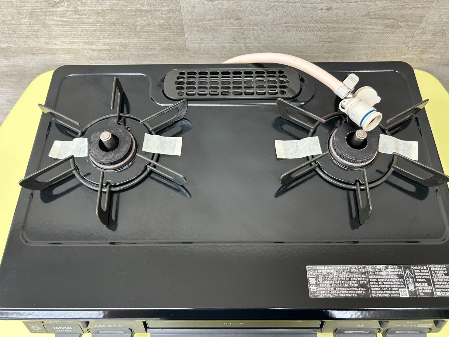 リユースのサカイ高崎店 Rinnai ガステーブル 24年製 都市ガス RT67JH 