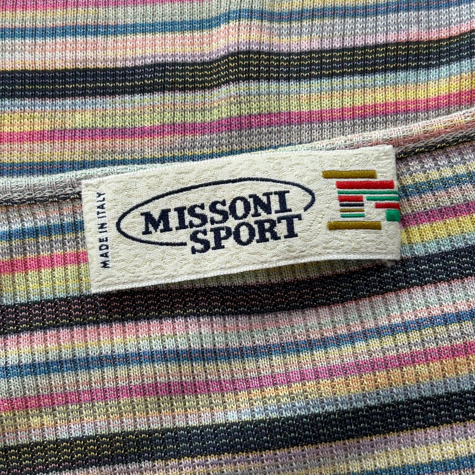 イタリア製 MISSONI SPORTS ミッソーニ スポーツ 半袖 カットソー T 
