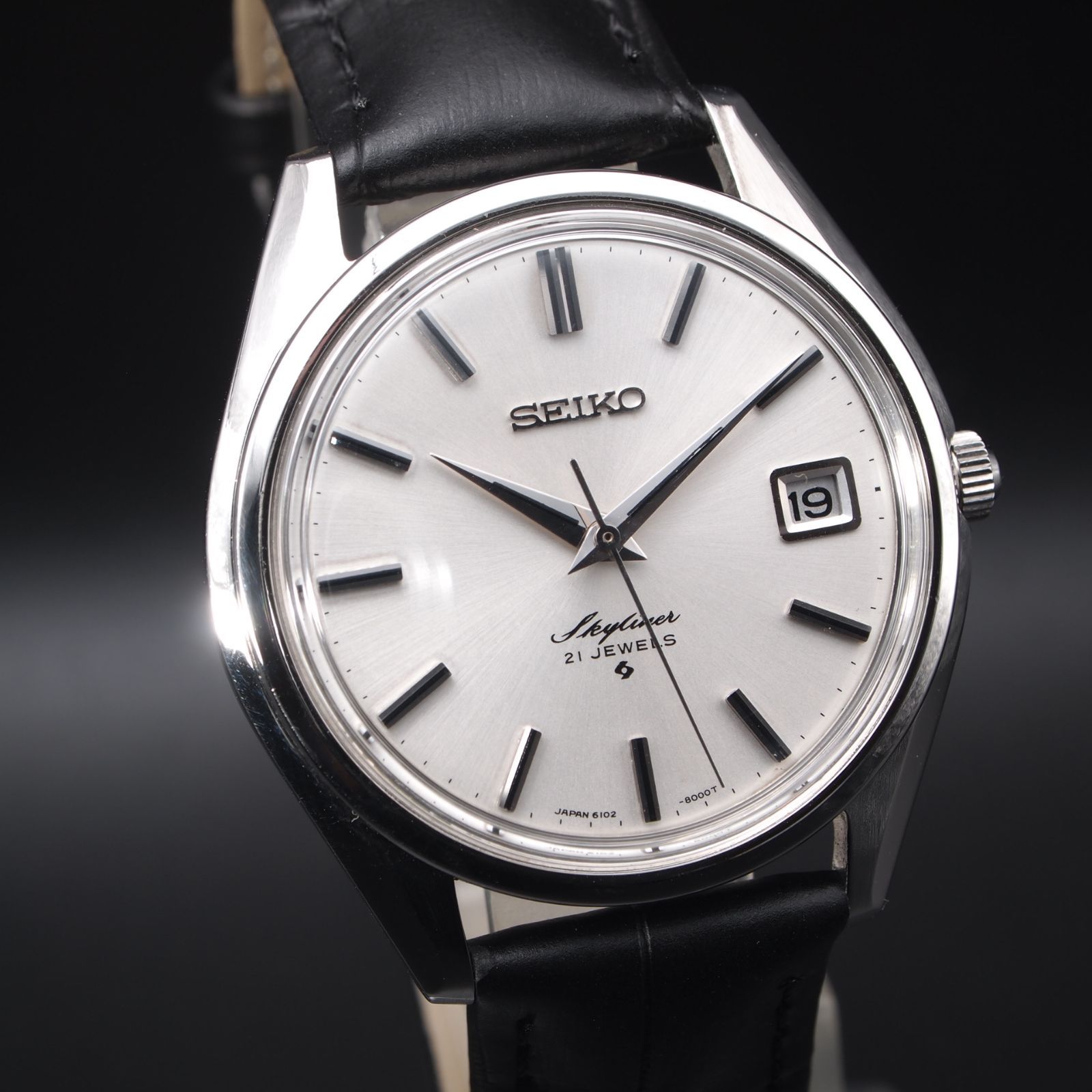 OH済 SEIKO スカイライナー 6102 手巻き - メルカリ