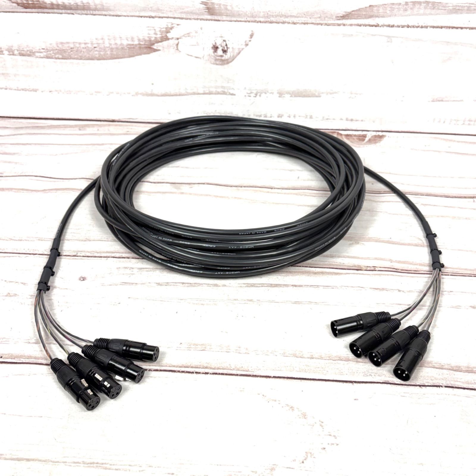オーディオ機器 CANARE MR202-4AT XLR 4ch マルチケーブル 20m