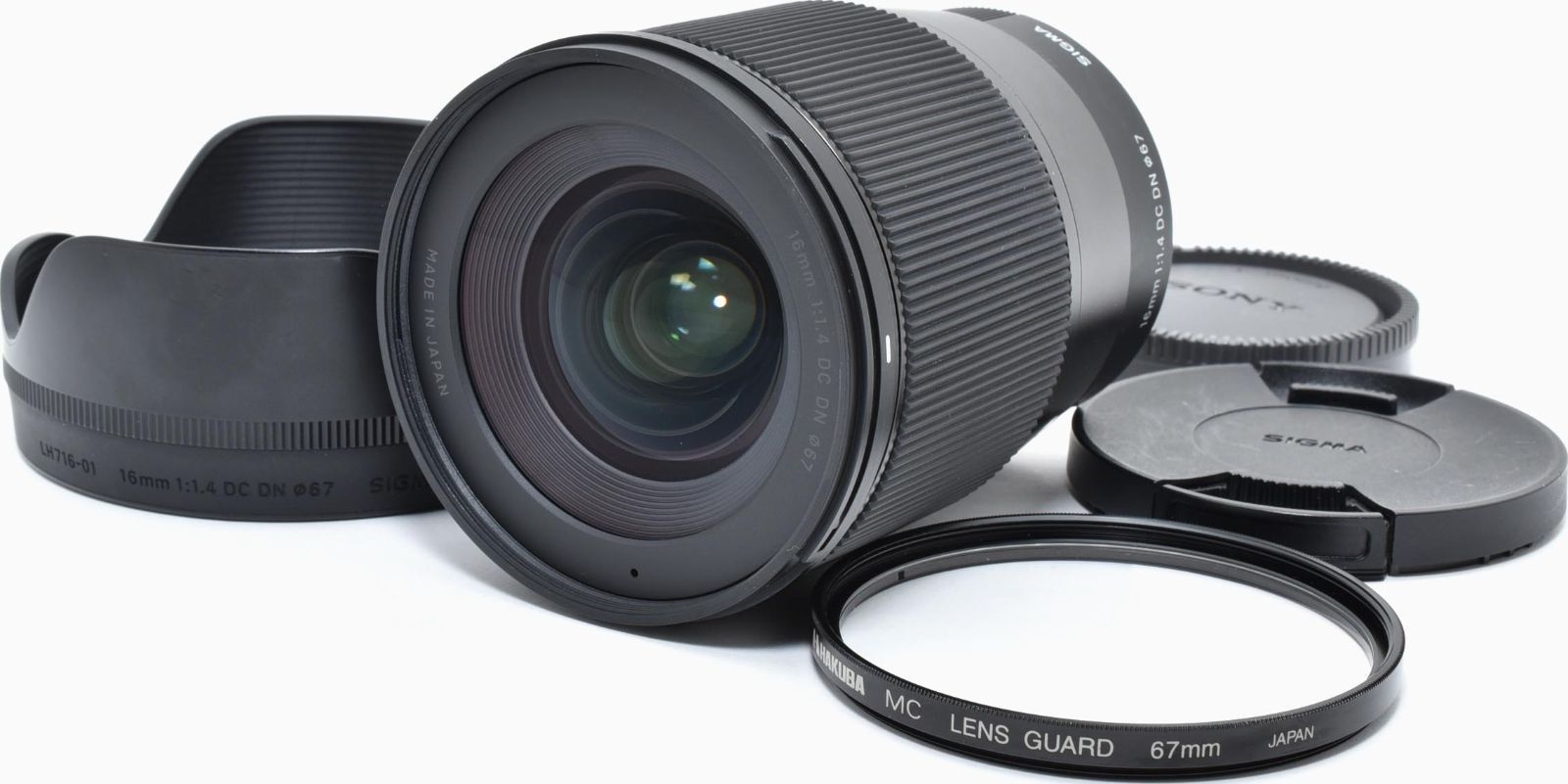 C13[7434]18☆美品☆ シグマ SIGMA 16mm F1.4 DC DN Contemporary