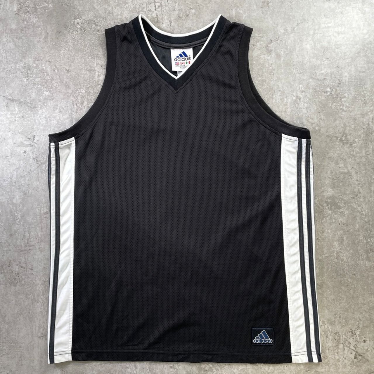 90年代 adidas バスケットボール ゲームシャツ タンクトップ メンズXL 