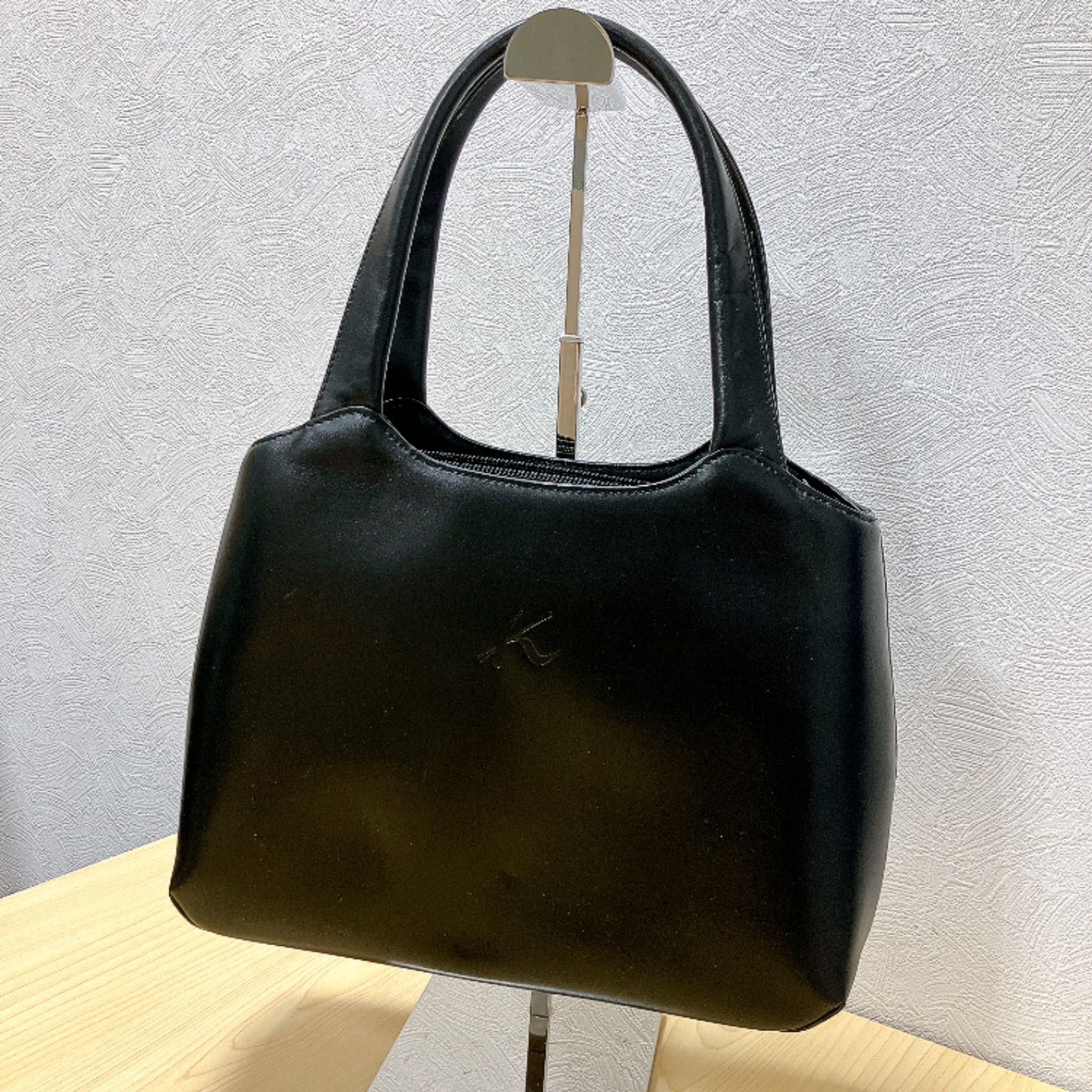 ☆美品☆kitamura フォーマルハンドバッグ レザー ブラック - メルカリ
