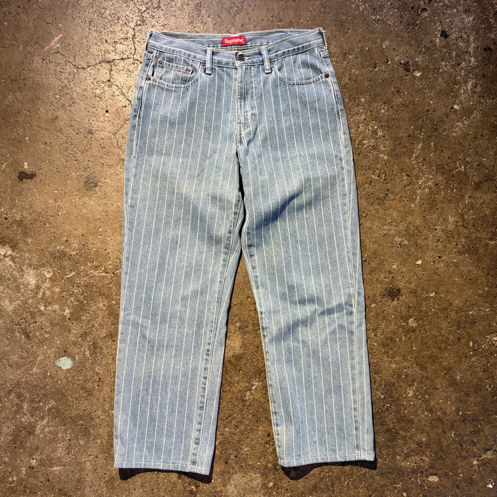 Supreme × LEVI'S シュプリーム × リーバイス 2018ss 18ss Pinstripe