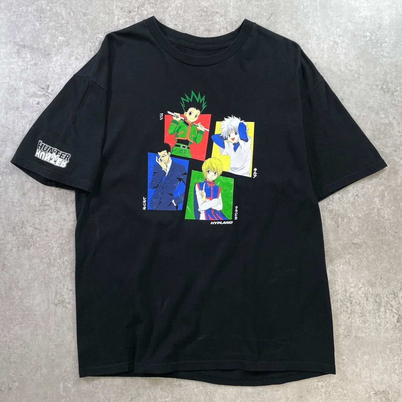 HUNTER×HUNTER ハンターハンター アニメ キャラクター プリントTシャツ 