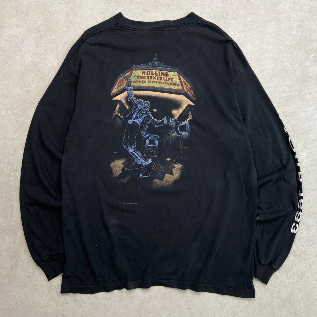 90年代 USA製 ROLLINS BAND バンド ツアー ロングTシャツ メンズXL 