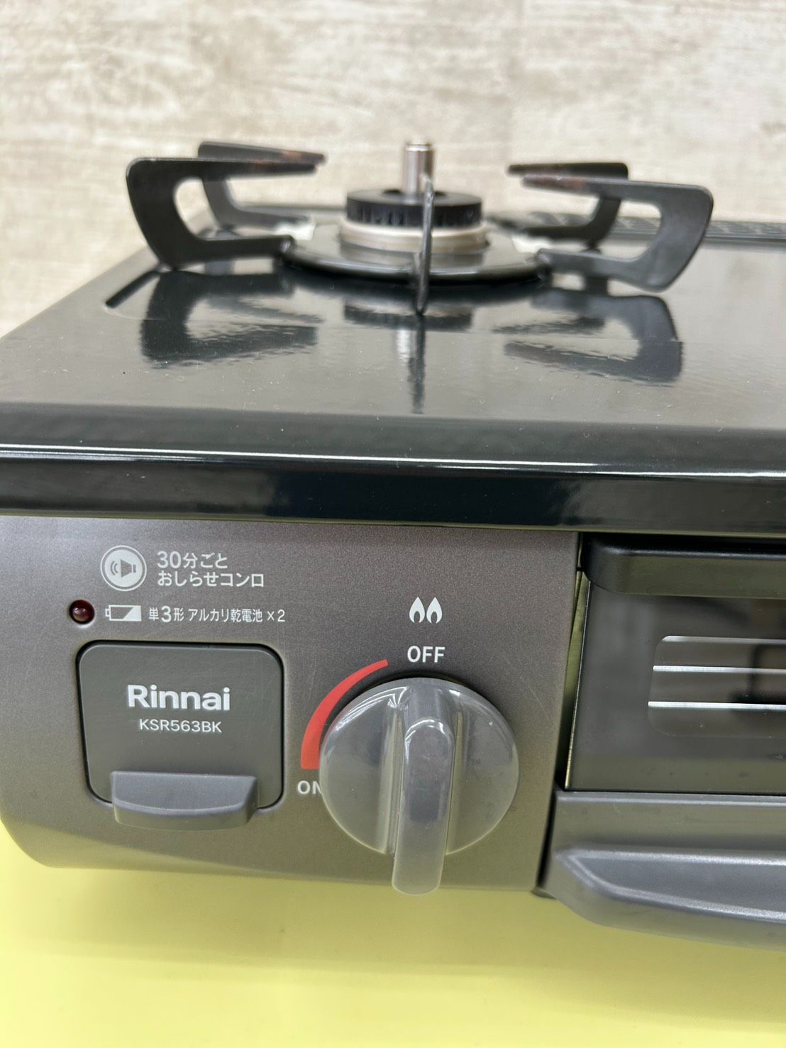 リユースのサカイ高崎店 Rinnai ガステーブル 24年製 都市ガス RT35NJH 
