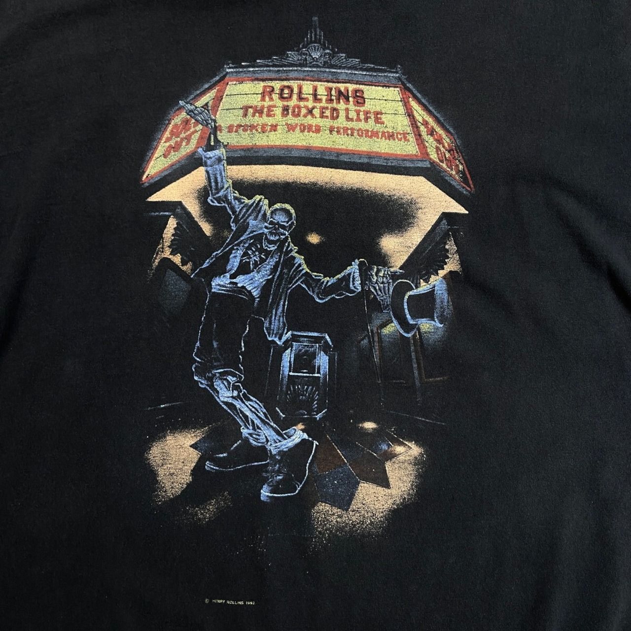 90年代 USA製 ROLLINS BAND バンド ツアー ロングTシャツ メンズXL 