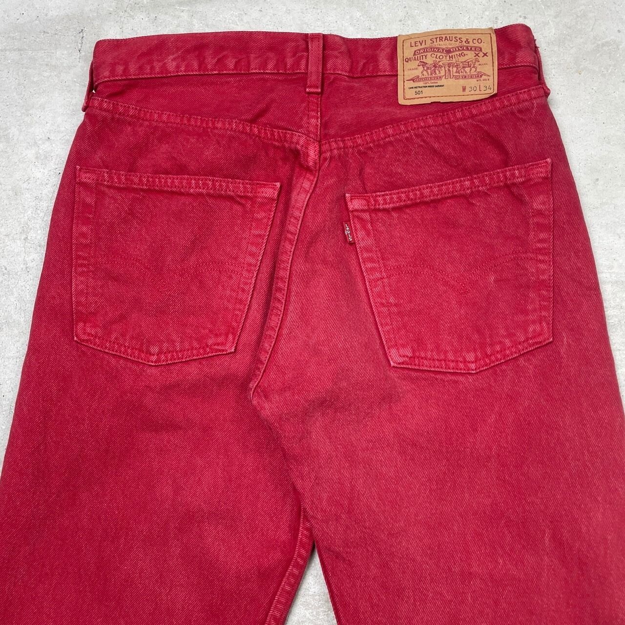 90年代 フランス製 Levi's ユーロリーバイス 501 カラーデニム 90年代 フランス製 Levi's ユーロリーバイス 501 カラーデニム