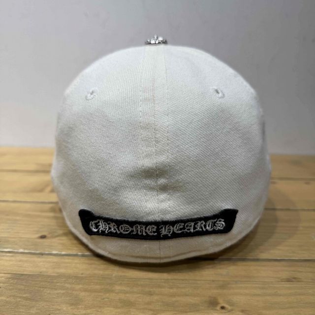 CHROME HEARTS WOOL CH LOGO BASEBALL CAP 