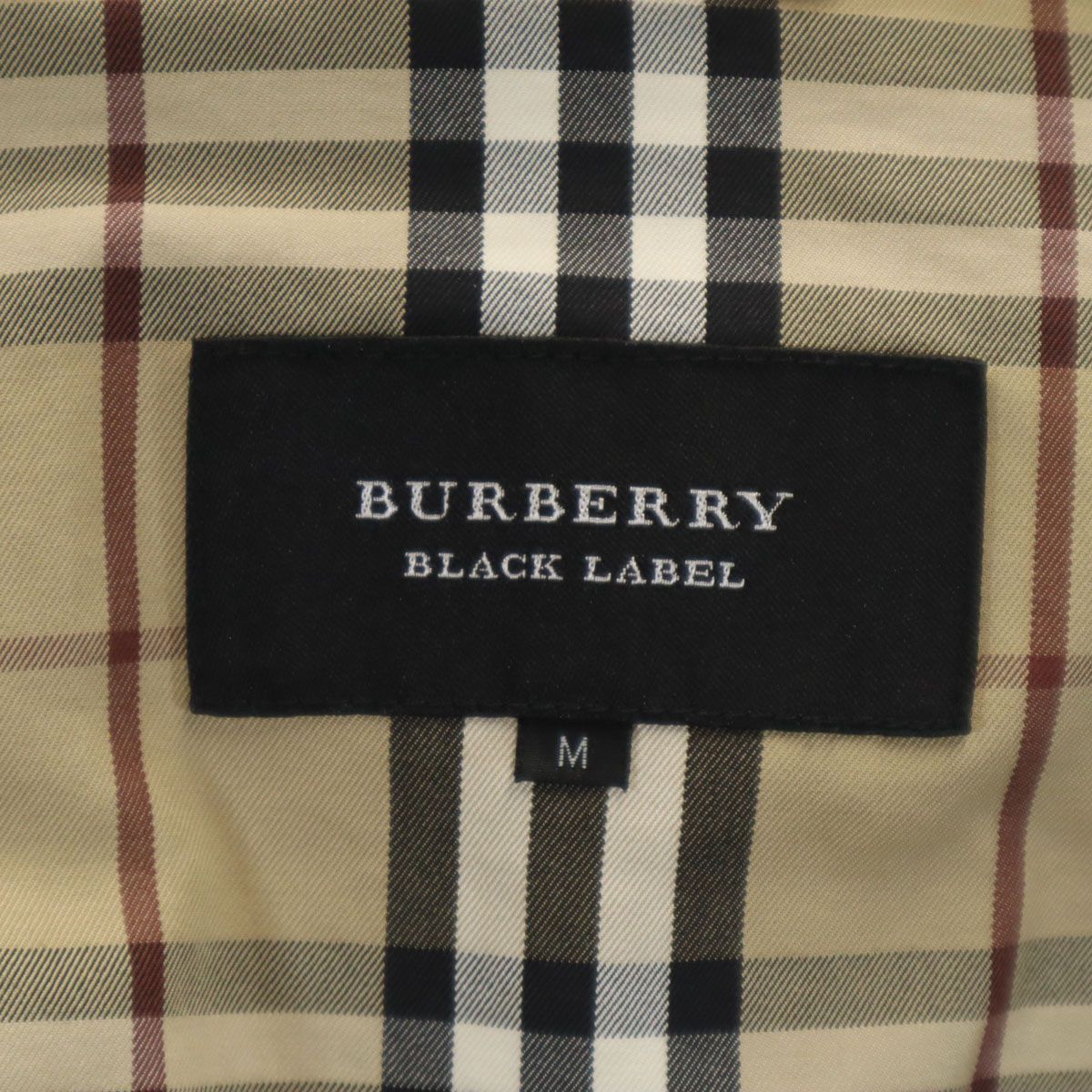 BURBERRY BLACK LABEL バーバリーブラックレーベル ミリタリー