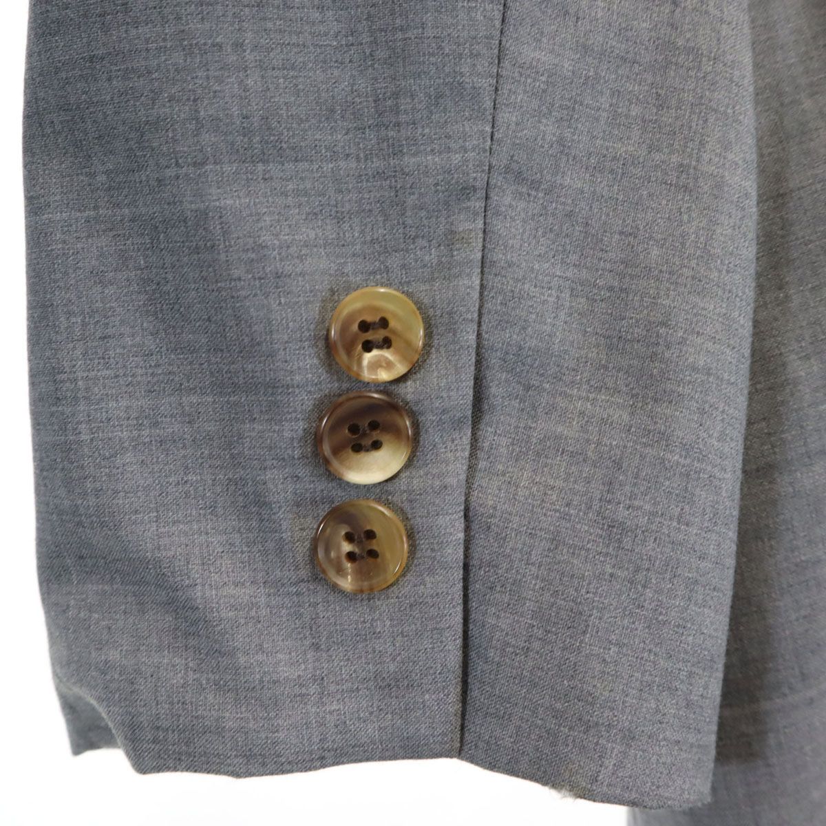 古着 Burberrys バーバリーズ 90s オールド スカートスーツ 上下 セットアップ 40 グレー 三陽商会 レディース BURBERRY - 古着 Burberrys バーバリーズ 90s オールド スカートスーツ