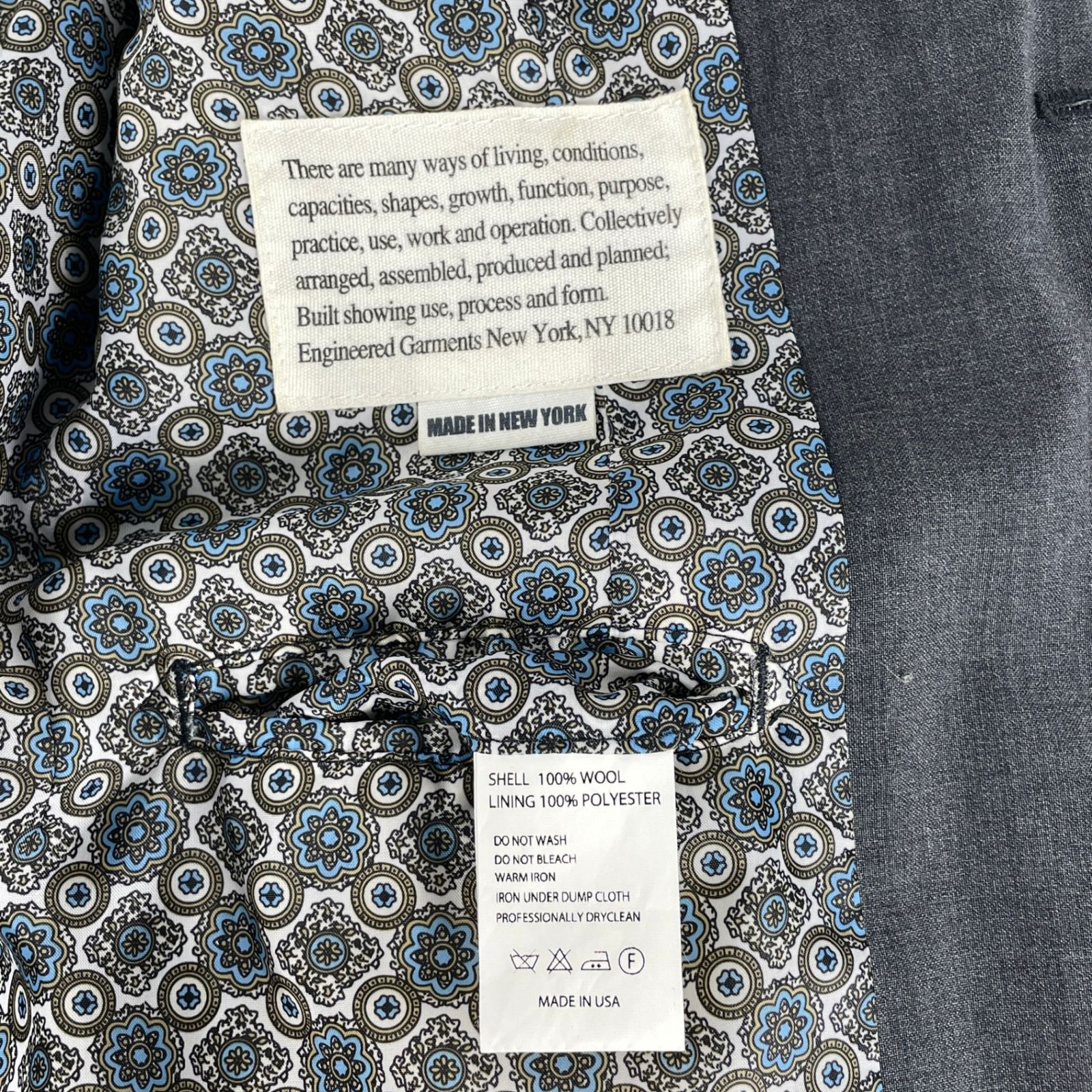 ENGINEERED GARMENTS エンジニアドガーメンツ ANDOVER JACKET アン 