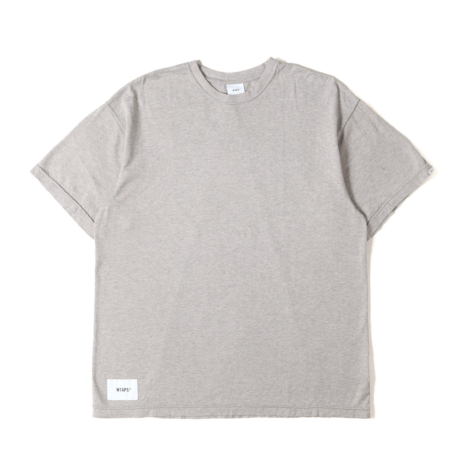 WTAPS ダブルタップス Tシャツ グレー サイズ:M | 23SS 切替しデザイン 