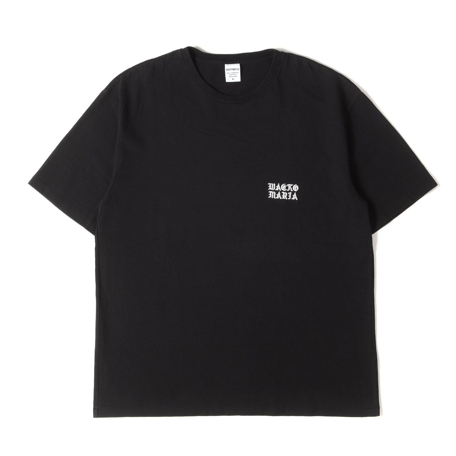 WACKO MARIA ワコマリア Tシャツ ブラック 黒 サイズ:M | 24SS 