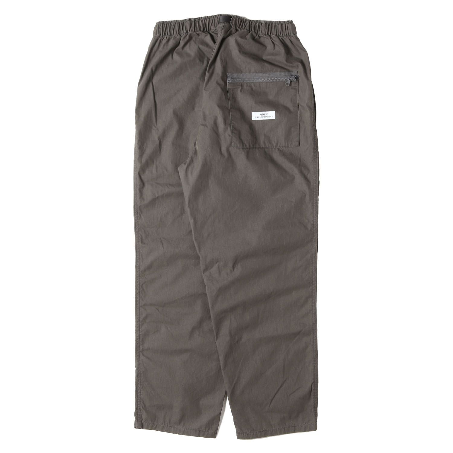WTAPS ダブルタップス パンツ グレー サイズ:S | 23AW バイオピーチ 