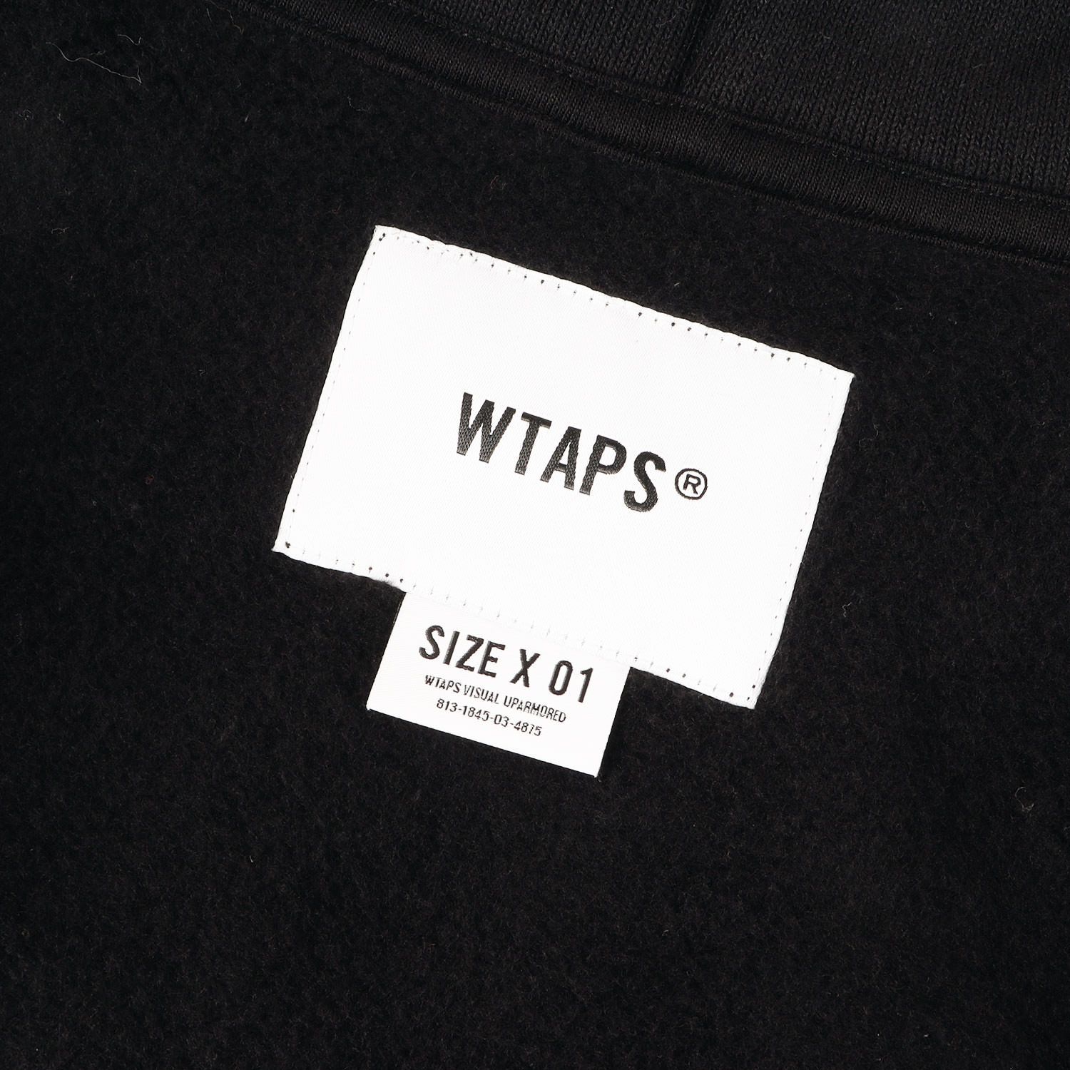 美品】WTAPS ダブルタップス パーカー ブラック 黒 サイズ:S | 24SS 
