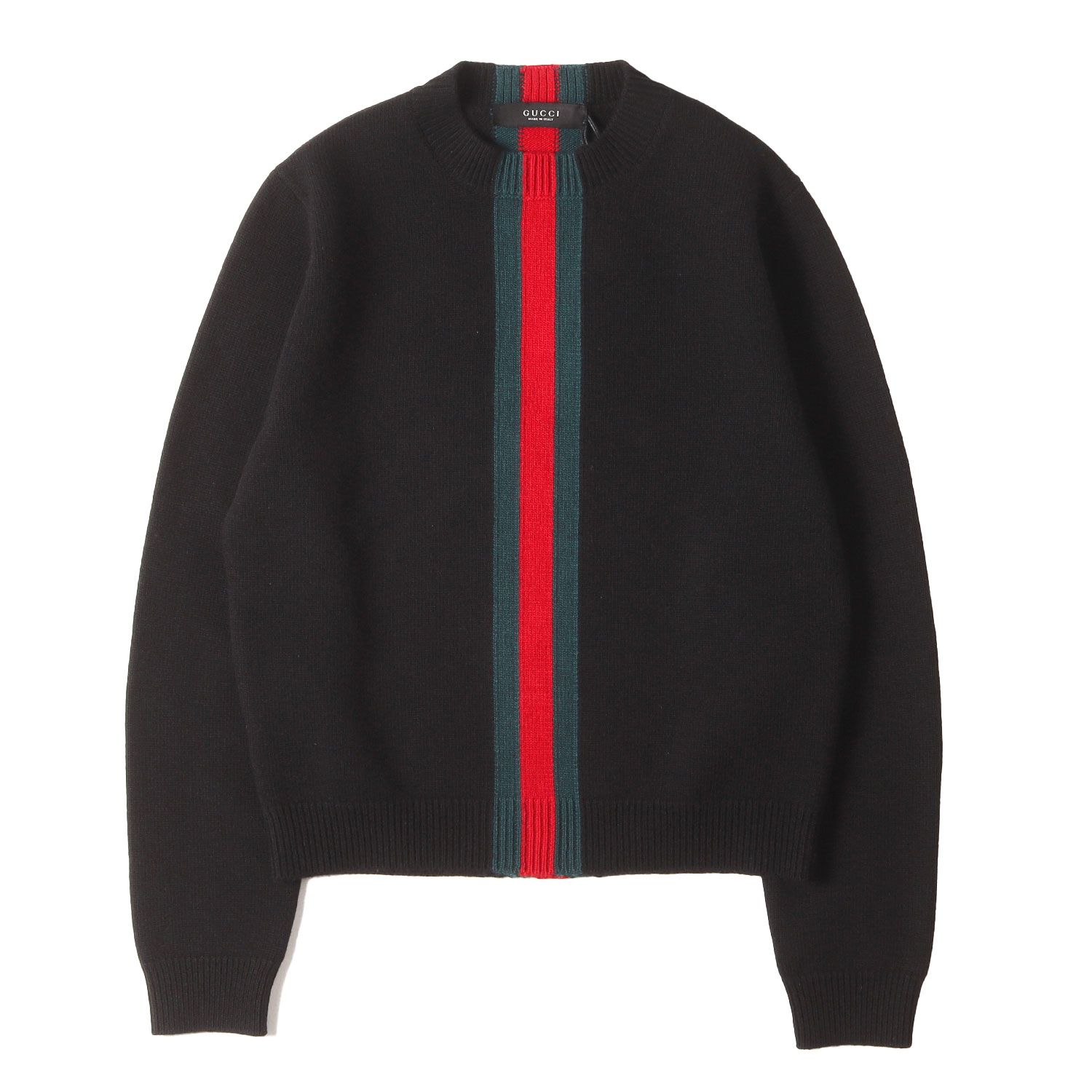 新品】GUCCI グッチ ニット ブラック 黒 サイズ:S | 最新作 デムナ期 