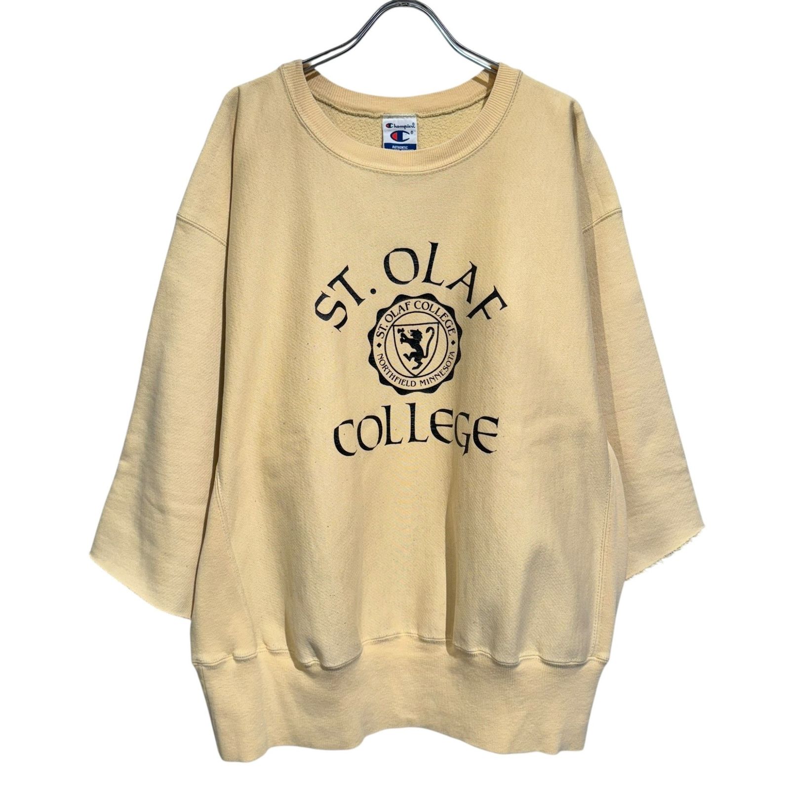 Champion (チャンピオン) リバースウィーブ イエロー ONE SIZE - メルカリ