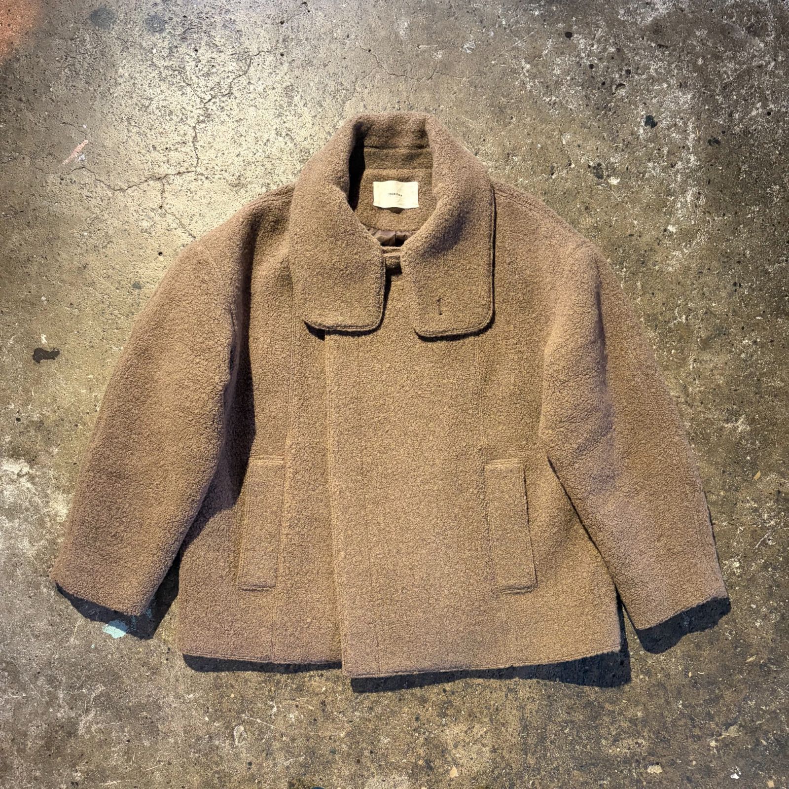 TODAYFUL 新品 スタンドカラーブークレジャケット 36 TODAYFUL