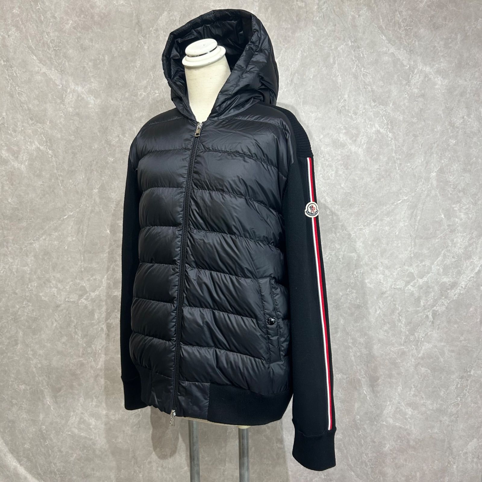 極美品】【新作】 MONCLER モンクレールダウンニット切り替え 