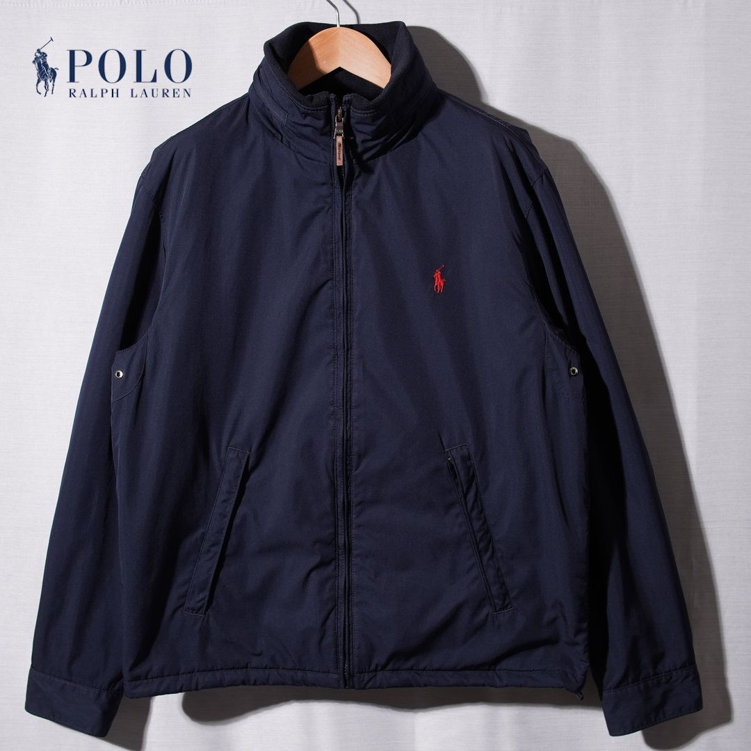ポロラルフローレンPOLO RALPH LAUREN ナイロンジャケット ブルゾン M