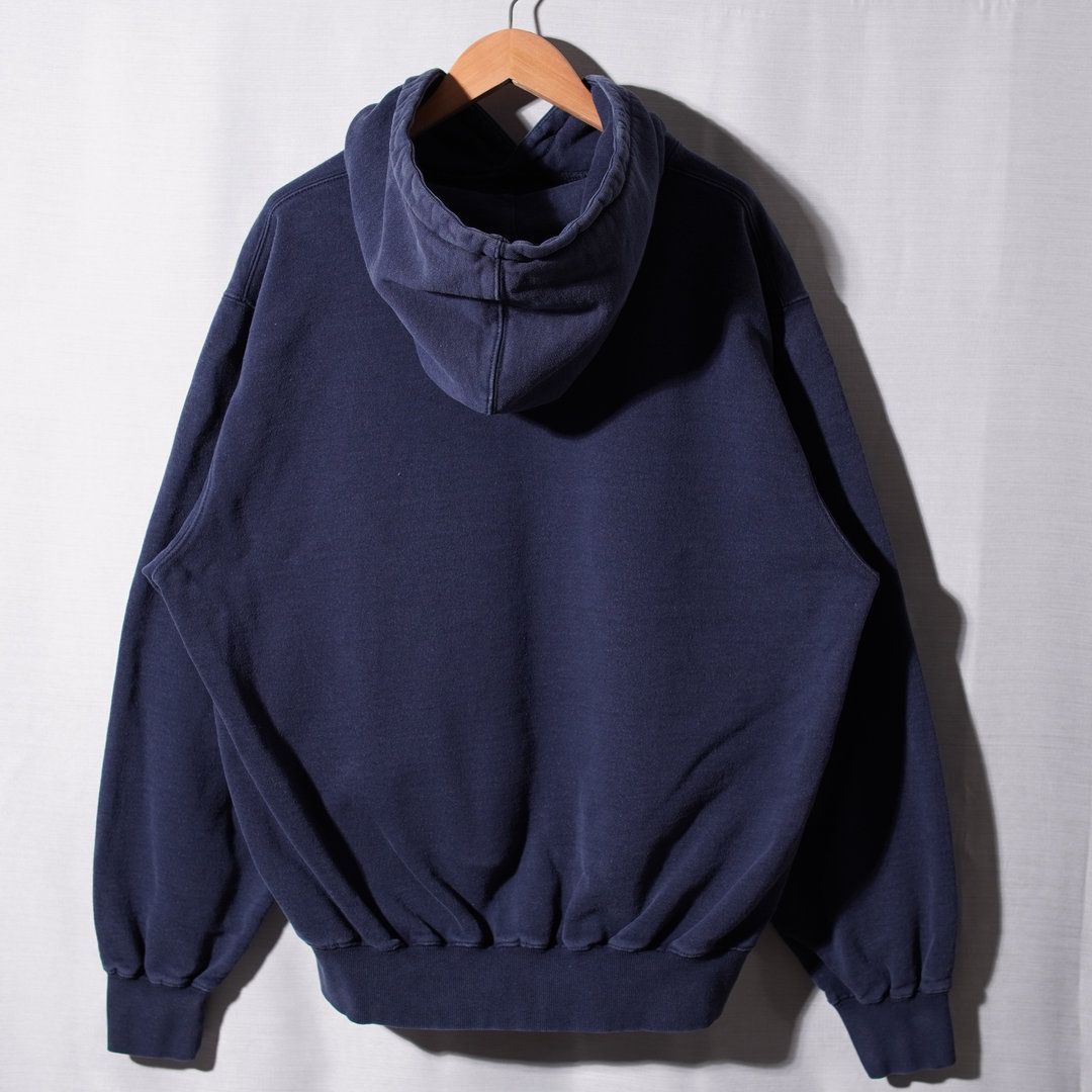ディスイズネバーザット thisisneverthat Tロゴ パーカー L ネイビー