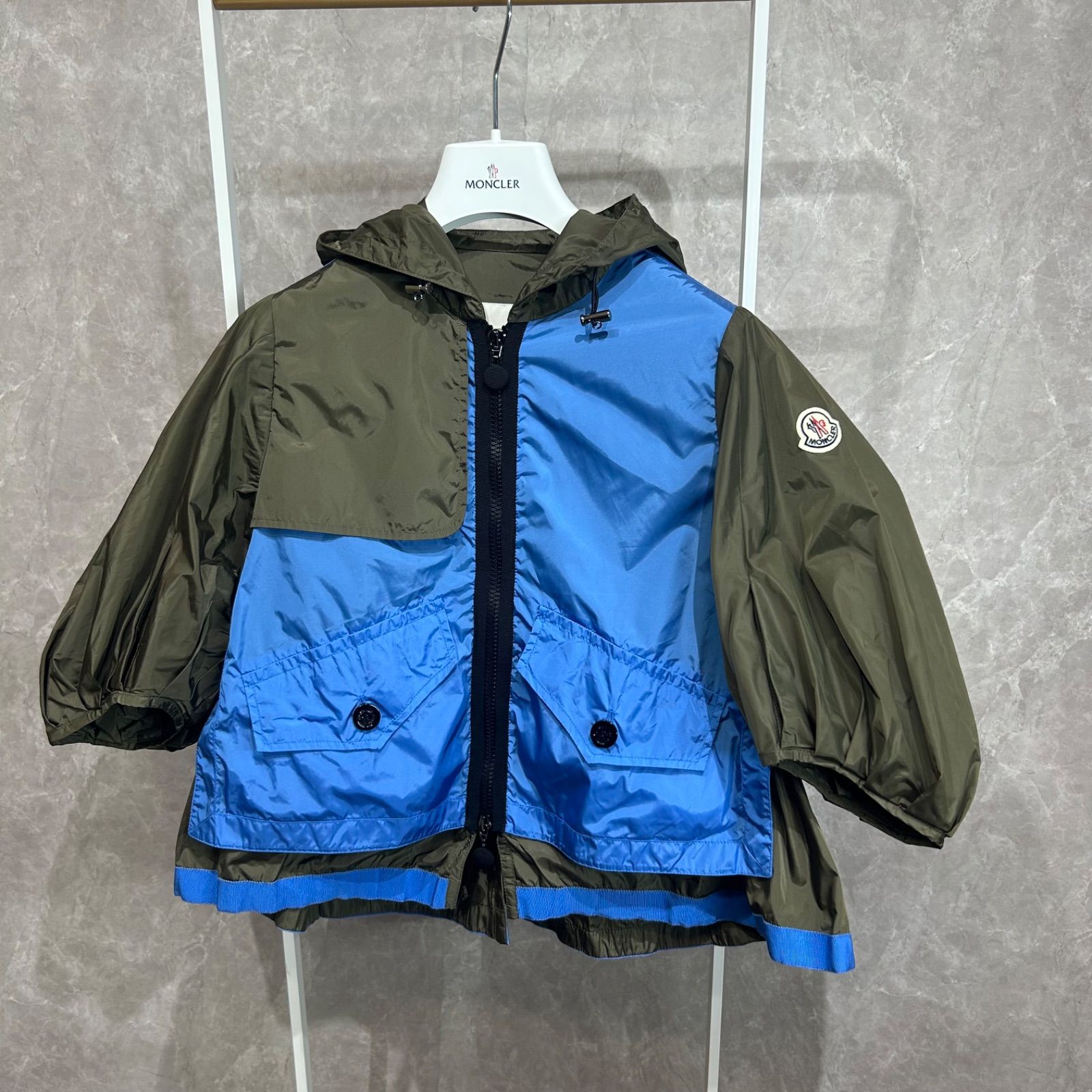 極美品】 MONCLER モンクレールナイロンジャケットパーカー0 - メルカリ
