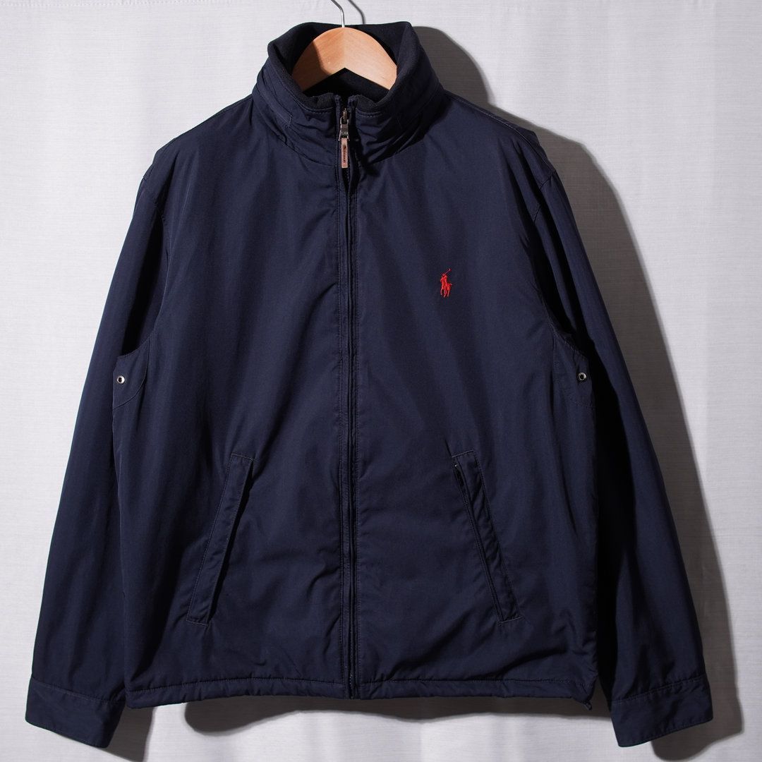 ポロラルフローレンPOLO RALPH LAUREN ナイロンジャケット ブルゾン M 