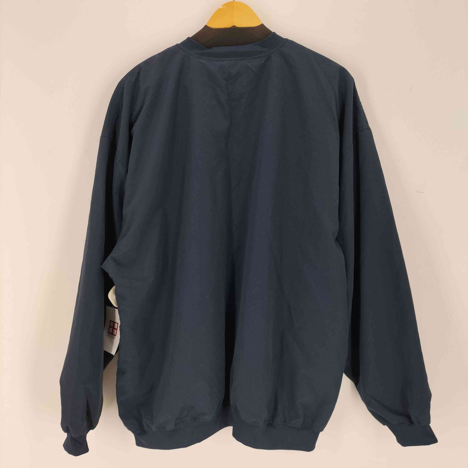 新作 ユーズドフルギ USED古着 {{BADGER SPORT}} 企業ロゴ刺繍 ナイロンピステ メンズ  2XL