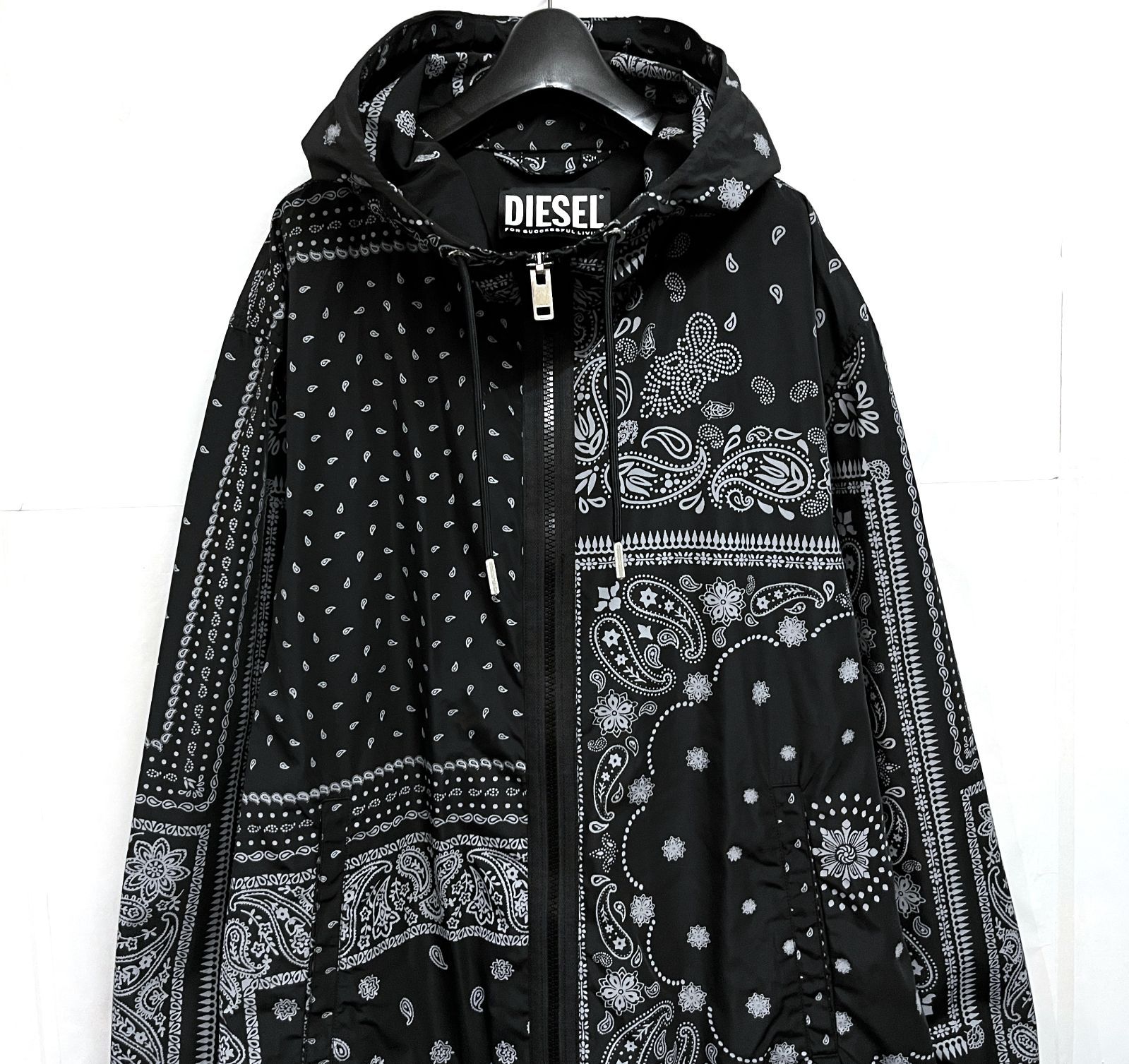 DIESEL x GR8｜ディーゼル グレイト ペイズリー柄 バンダナ マウンテン 