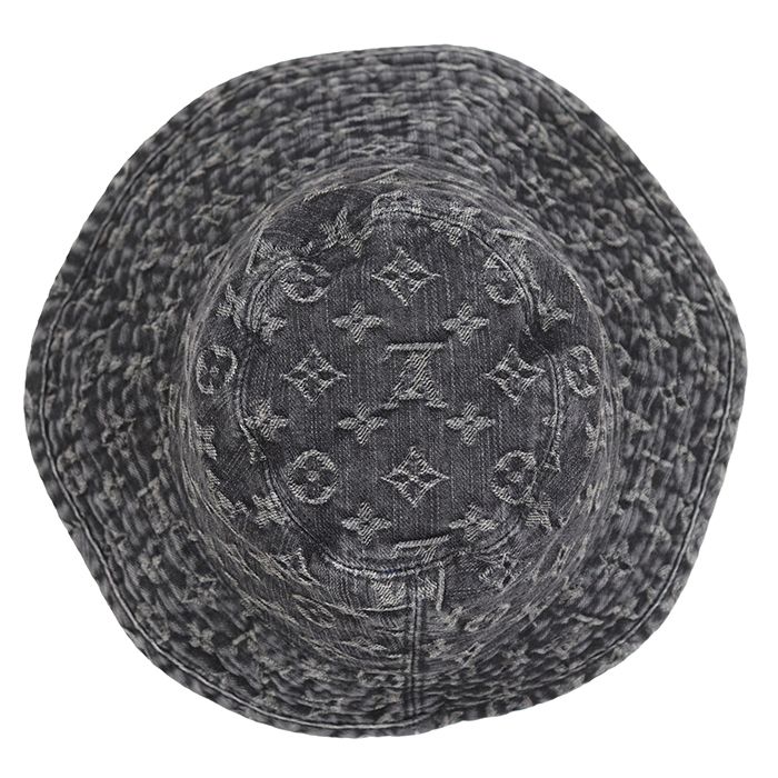 美品】LOUIS VUITTON ルイ・ヴィトン モノグラムデニムバケットハット