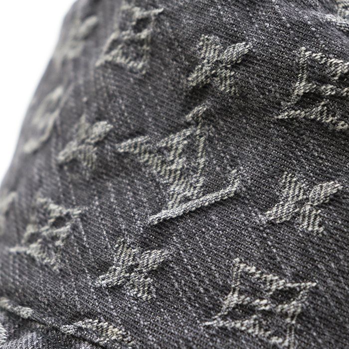 美品】LOUIS VUITTON ルイ・ヴィトン モノグラムデニムバケットハット