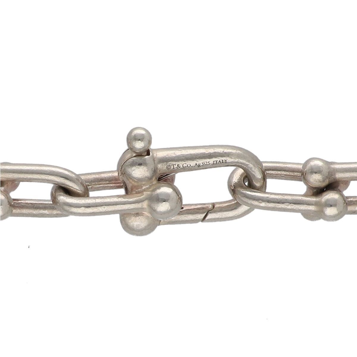 中古】 Tiffany ＆ Co. ティファニー ハードウェア スモール リンク 