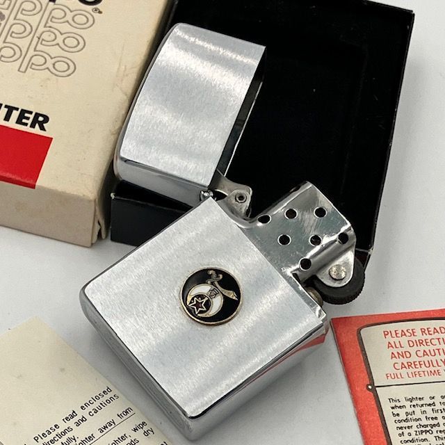 ZIPPO ビンテージ ジッポー 1978年 フリーメイソン シュライナーズ 