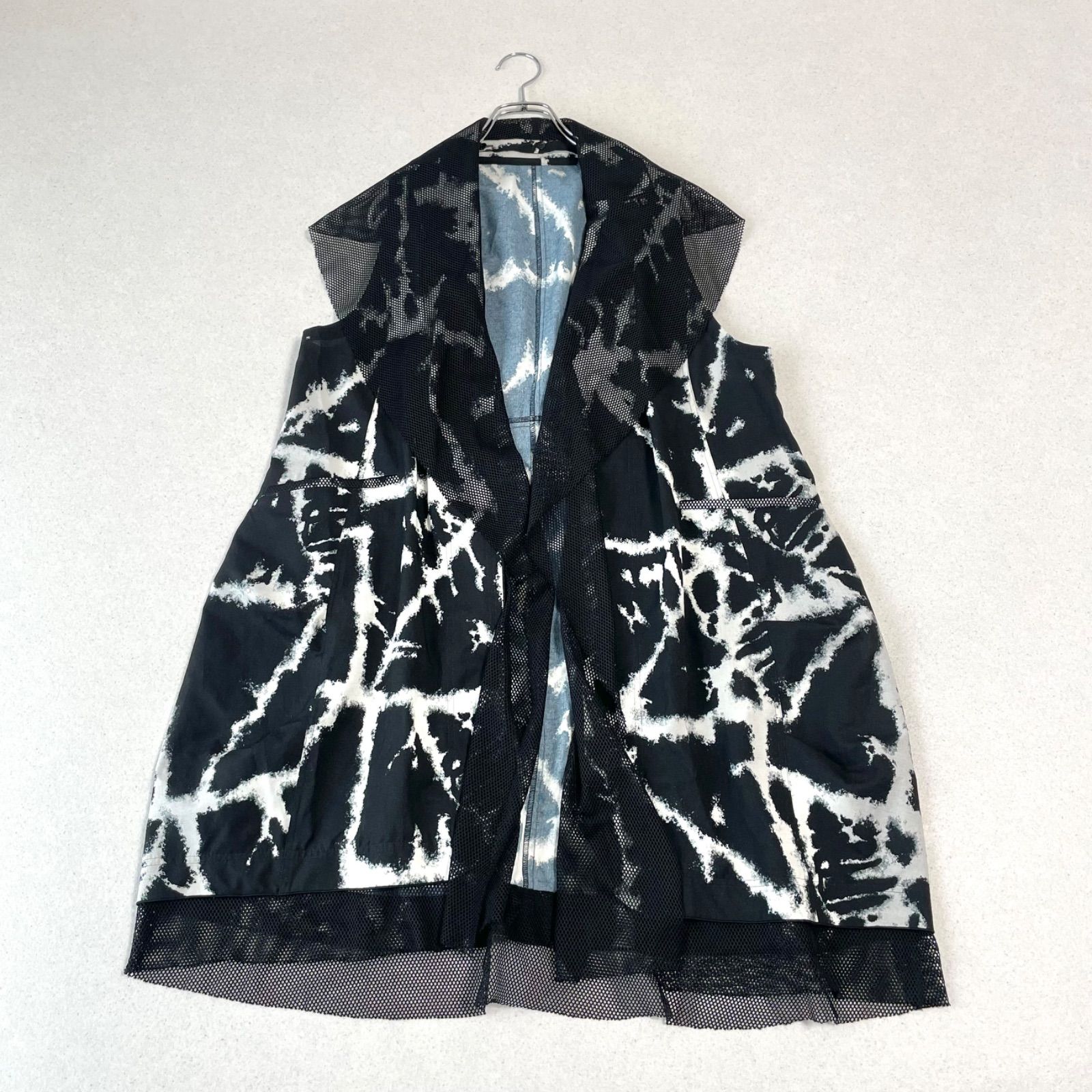 EIKO KONDO エイココンドウ アート柄 変形 メッシュ取り外し可能 