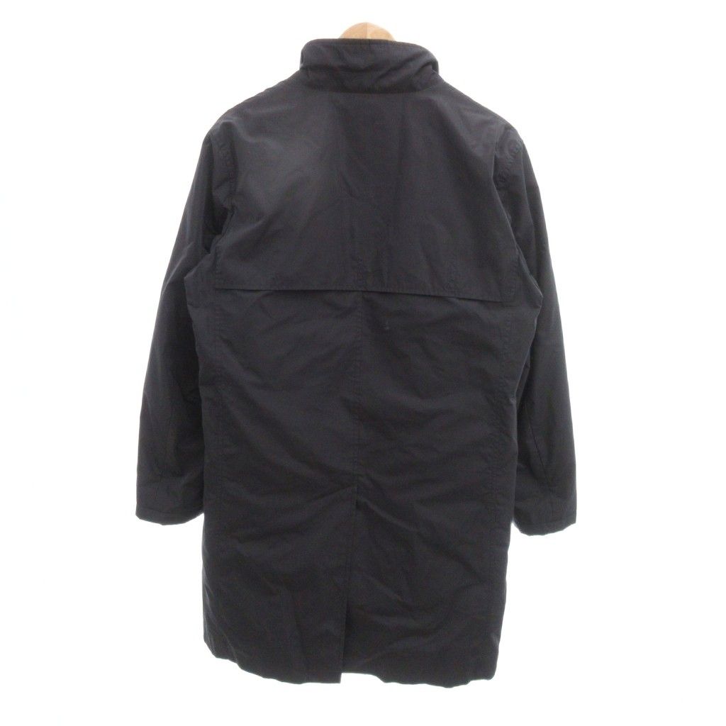 アクアスキュータム AQUASCUTUM ダウンコート 38 紺 ネイビー スタンド