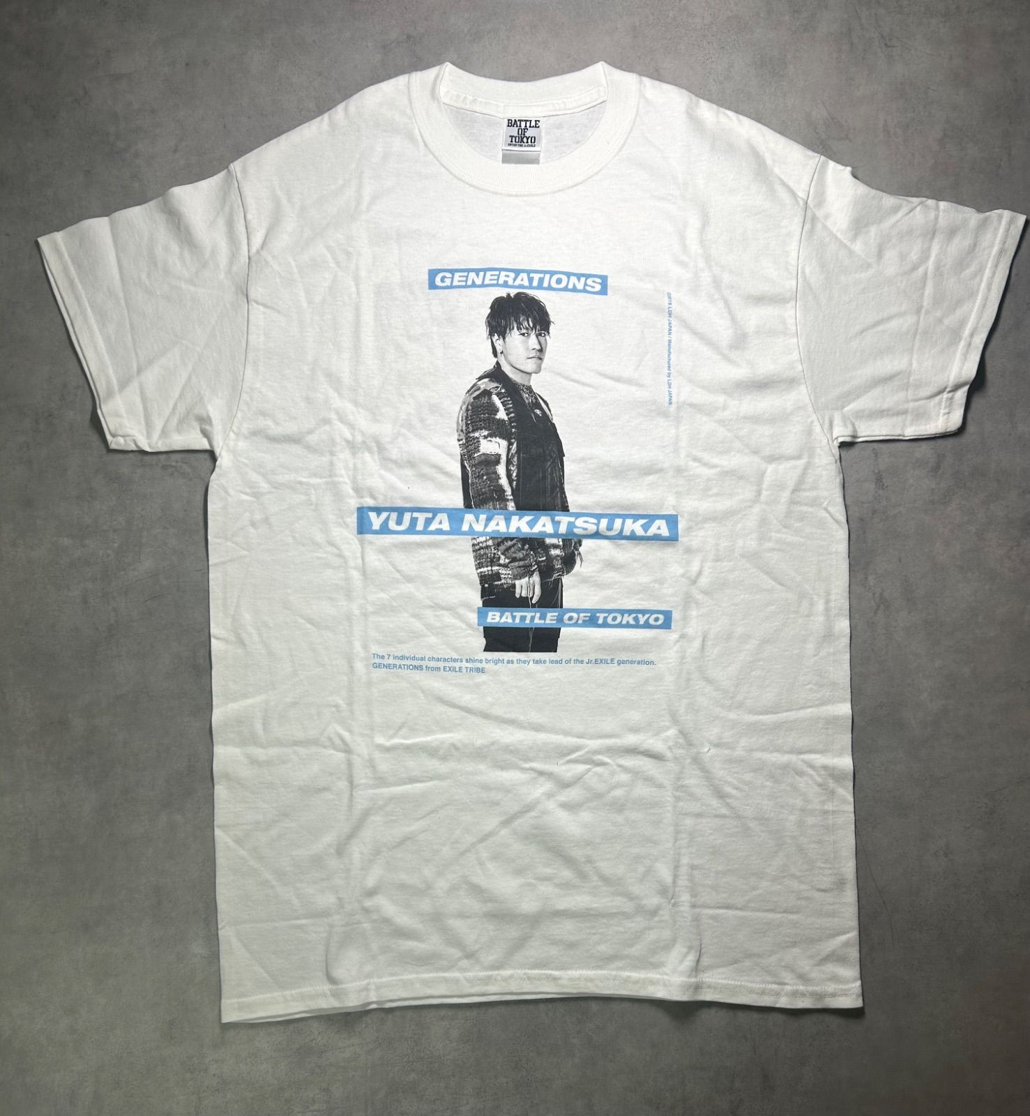 GENERATIONS 中務裕太 BATTLE OF TOKYO Tシャツ BOT ジェネ LDH 公式