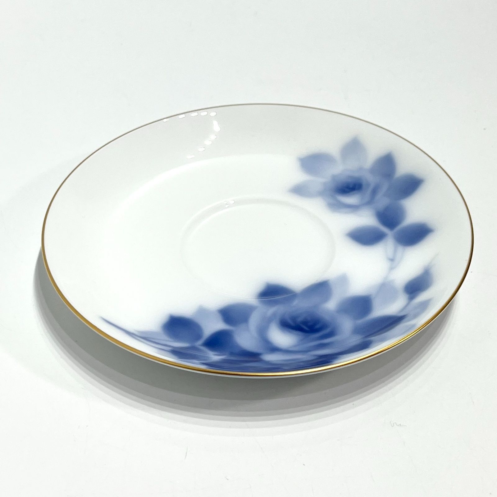 美品 / 大倉陶園 ブルーローズ 8011 ティー・コーヒー兼用カップ 
