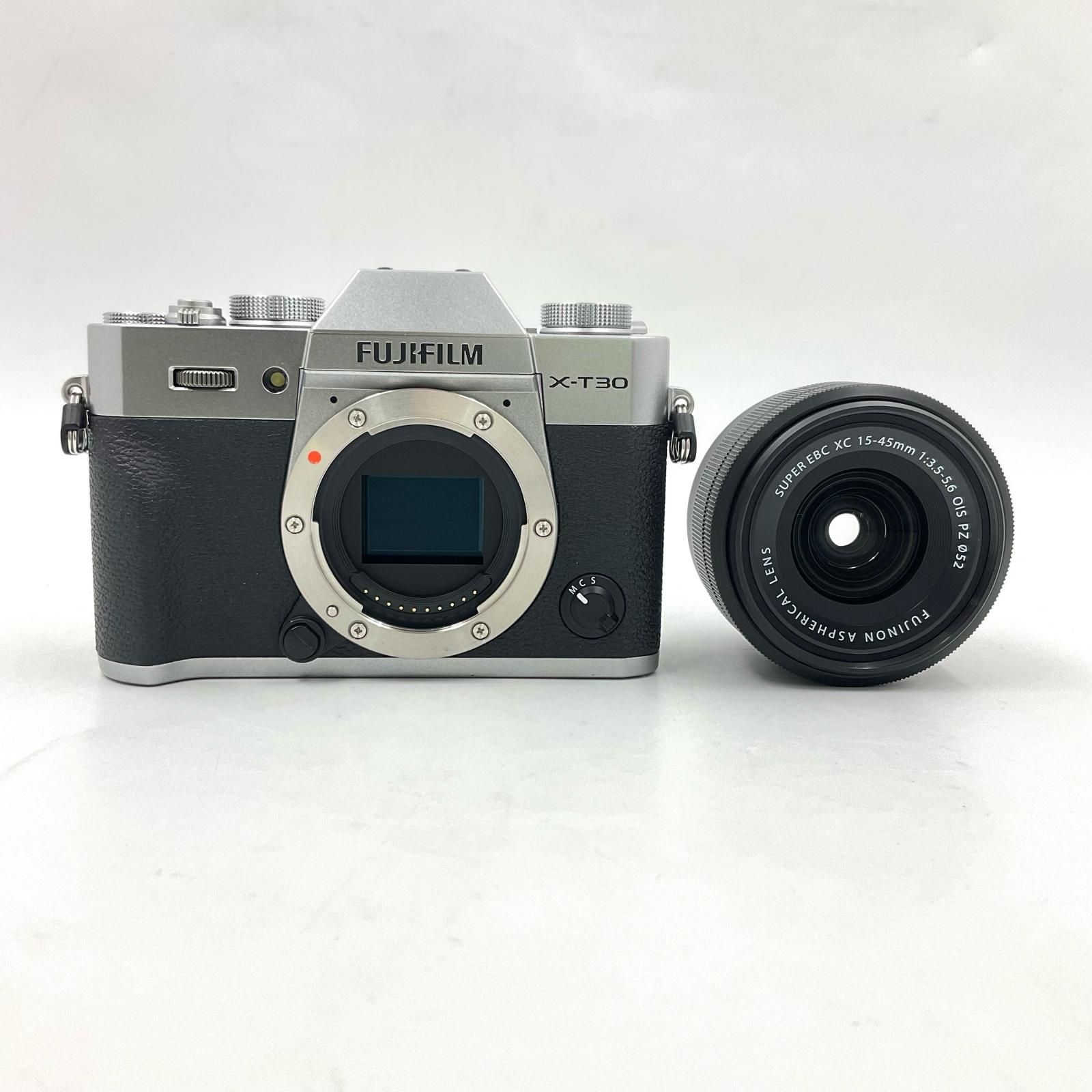 全額返金保証】【最速発送】FUJIFILM デジタル一眼 X-T30 II 15-45mm 