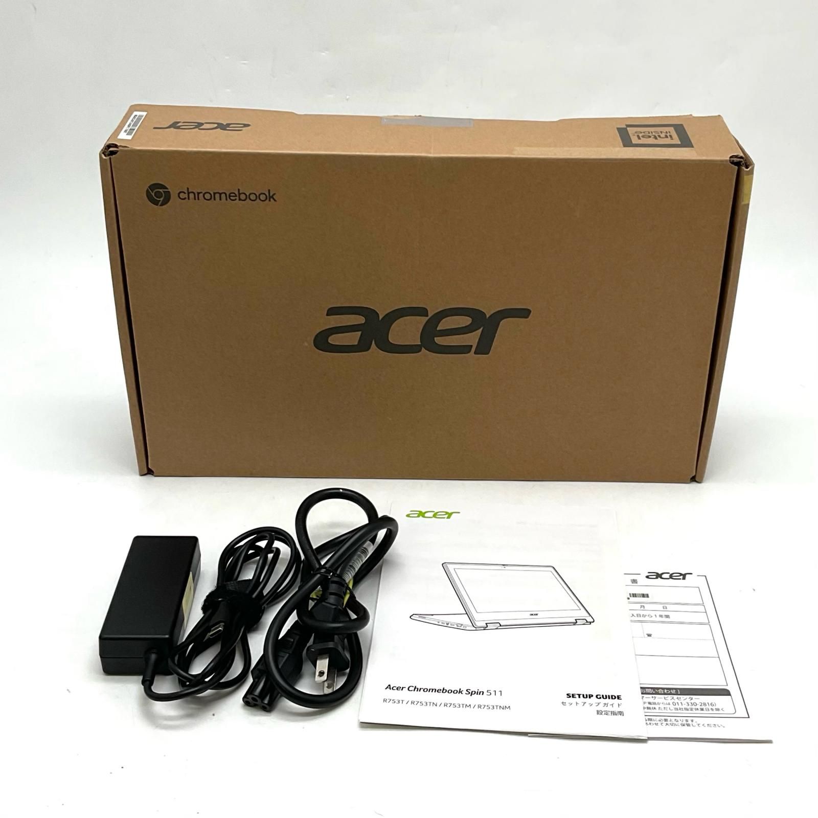 Acer Chromebook Spin 511 R753T-A14N 動作確認済 - メルカリ