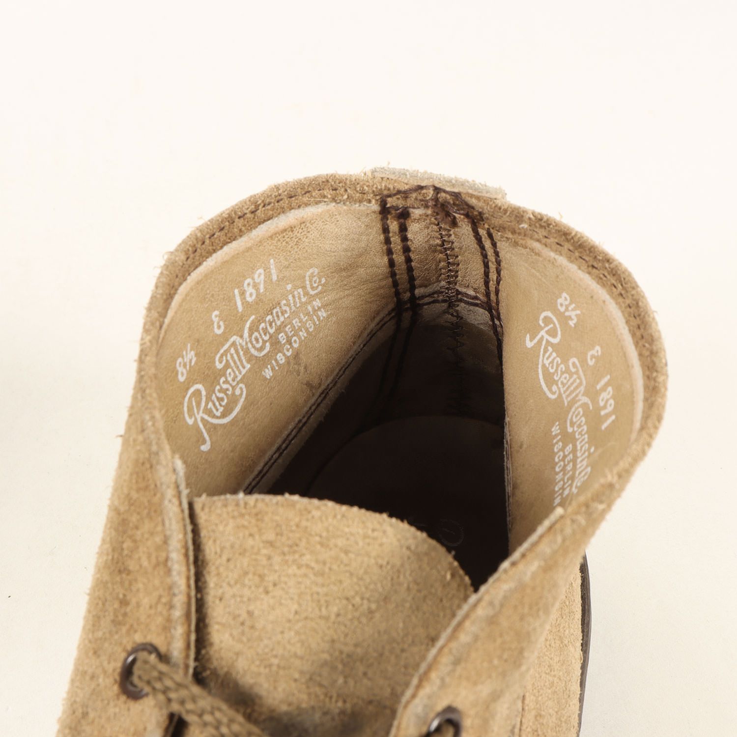 Russell Moccasin ラッセルモカシン サイズ:8 1/2E(26.5cm) | スエード