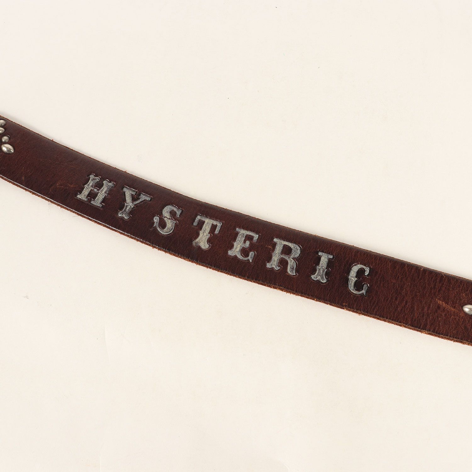 HYSTERIC GLAMOUR ヒステリックグラマー ベルト ブラウン サイズ:S