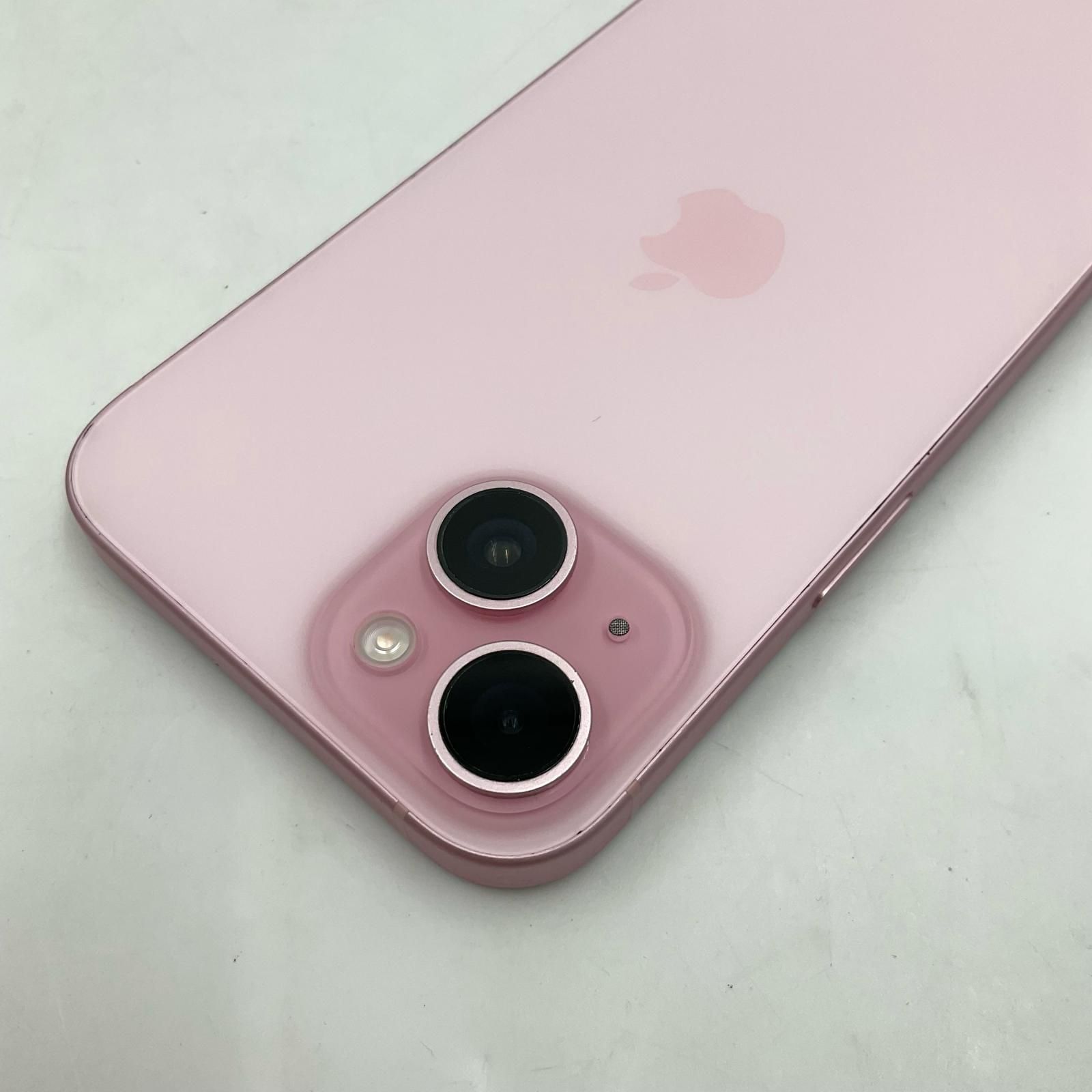 iPhone 15 256GB Pink SIMフリー【難有】100% - メルカリ