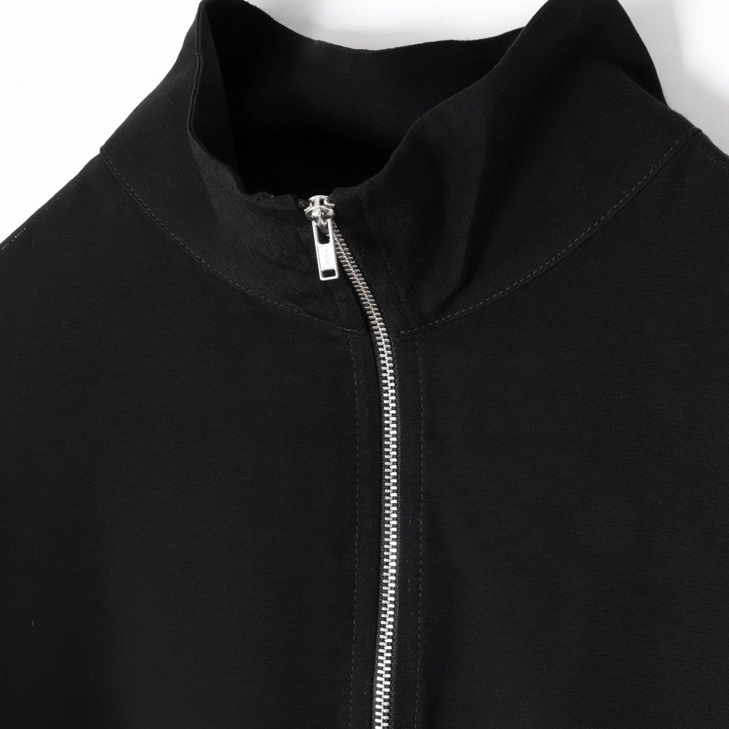 ROLD SKOV | KAPPA ZIP SHIRT (BLACK) ジップアップシャツ ハーフ 