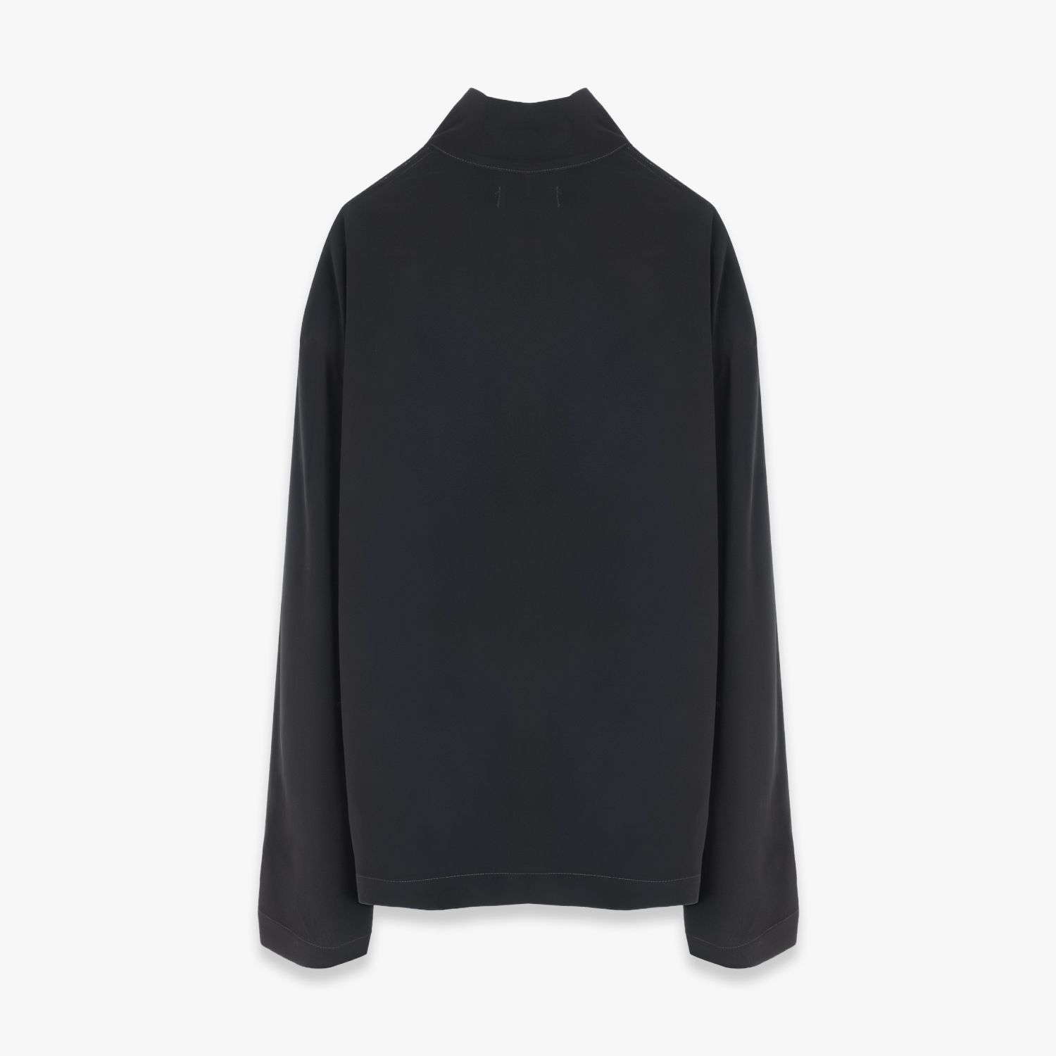 ROLD SKOV | KAPPA ZIP SHIRT (BLACK) ジップアップシャツ ハーフ 