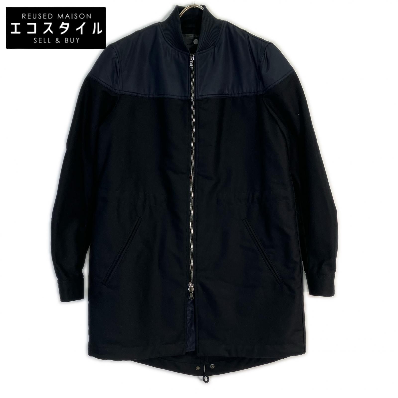 DIESEL BlackGold ディーゼルブラックゴールド ﾌﾞﾗｯｸ JESSY ﾅｲﾛﾝ ｺｰﾄ
