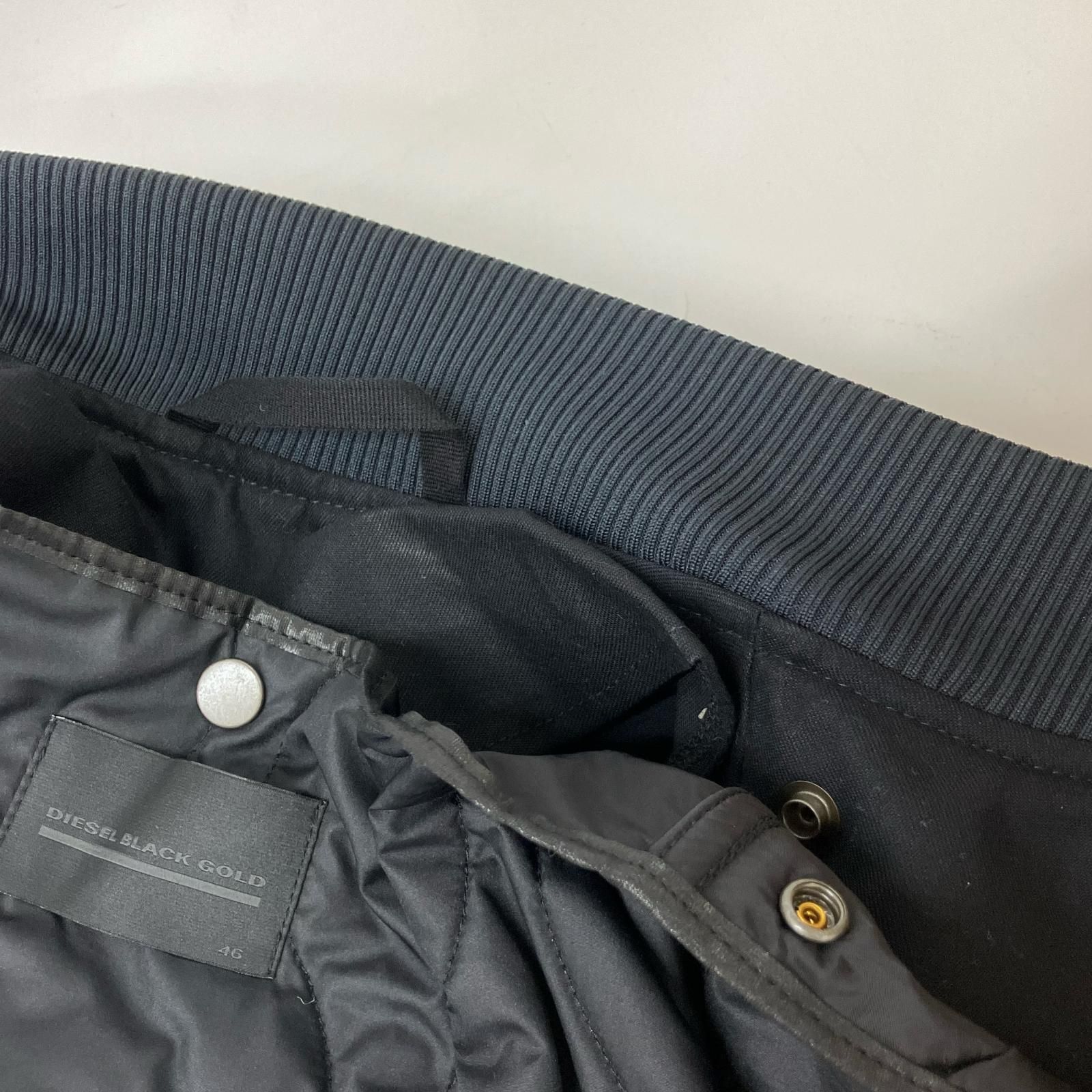 DIESEL BlackGold ディーゼルブラックゴールド ﾌﾞﾗｯｸ JESSY ﾅｲﾛﾝ ｺｰﾄ