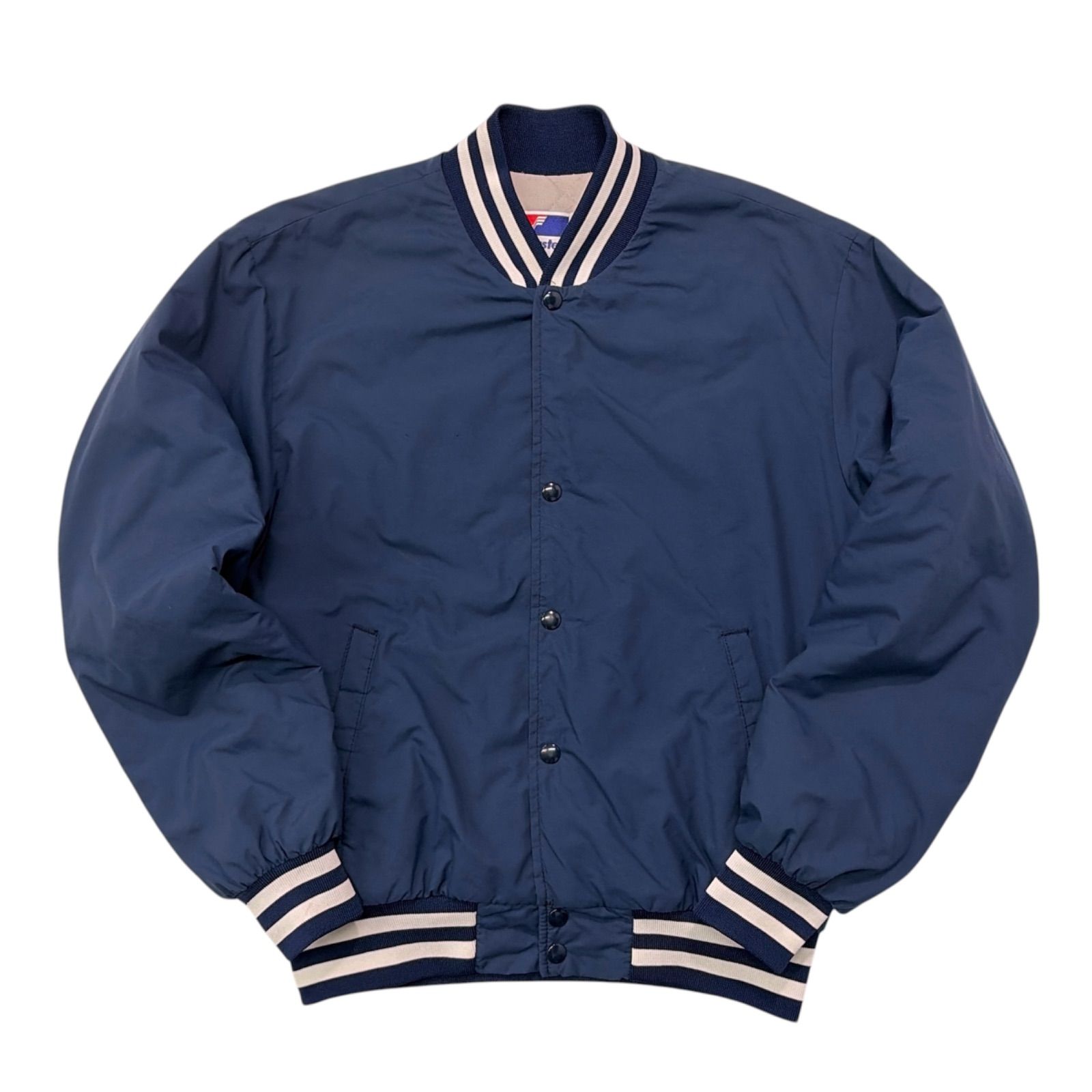 80s SWINGSTER スウィングスター スタジャン ジャケット USA製 紺 M 